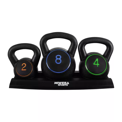 Set de Kettlebell, 2-4-8 kg