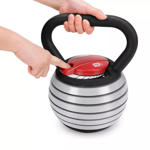 Kettlebell cu greutate ajustabilă 3.4-18kg