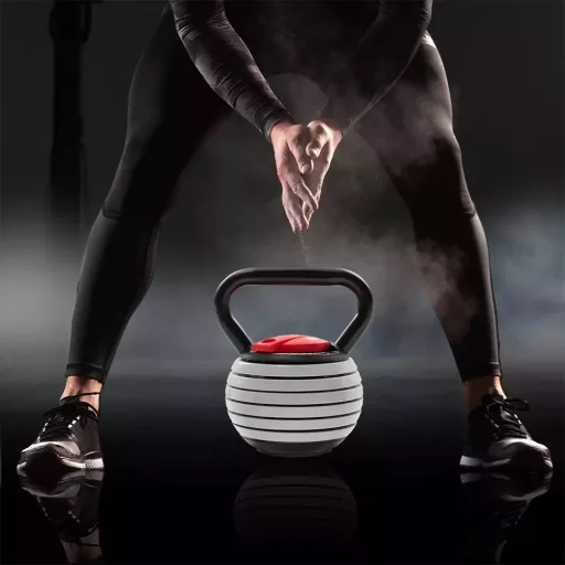 Kettlebell cu greutate ajustabilă 3.4-18kg