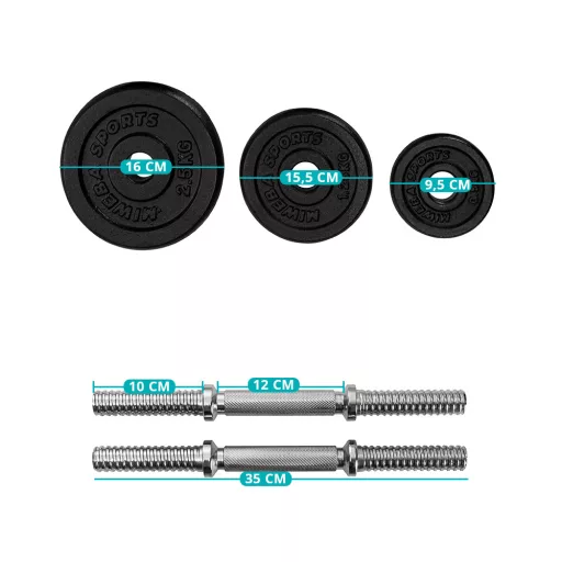 Set de Haltere 20kg