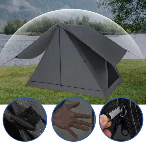 Cort de camping cu geantă de transport