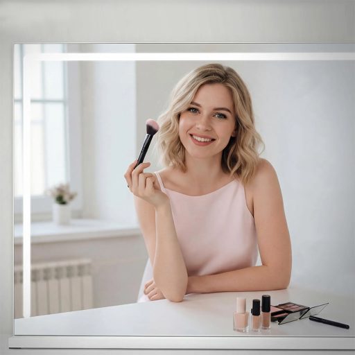 Oglindă cosmetică Hollywood LED 80x14x62,5 cm