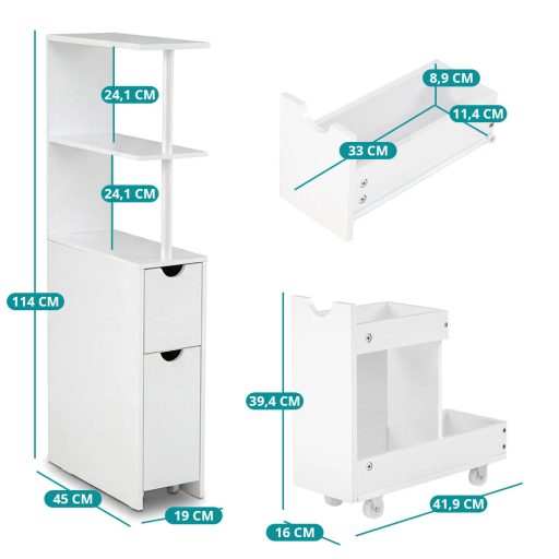 Corp de depozitare pentru baie independent