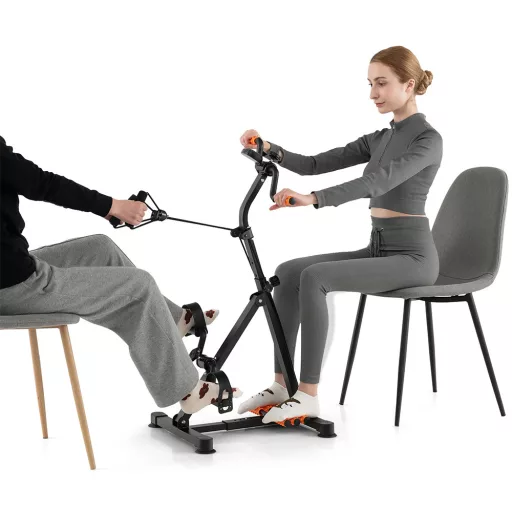 Bicicletă de exerciții 4 în 1
