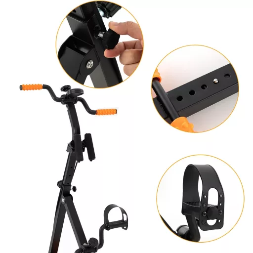 Bicicletă de exerciții 4 în 1
