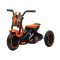 Tricicletă pentru copii cu 3 roți, portocalie