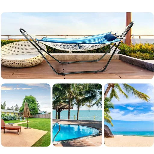 Suport pentru hamac din metal