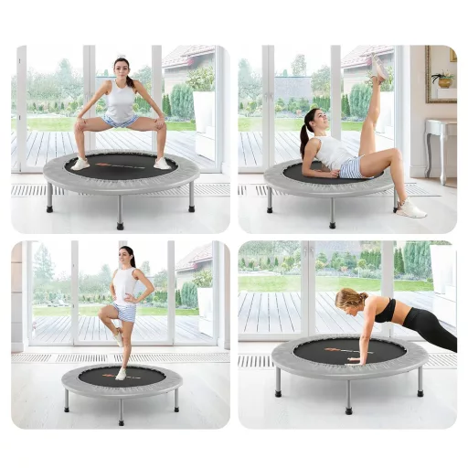 Trambulin 95cm, gri