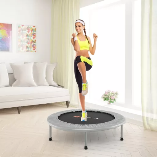 Trambulin 95cm, gri