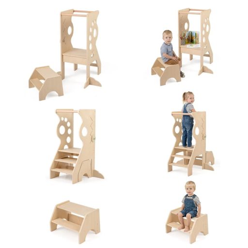 Scară din lemn pentru copii