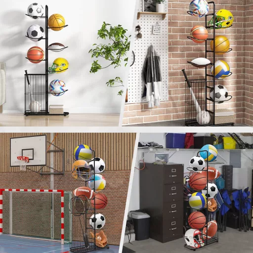 Raft de depozitare pentru echipamente sportive