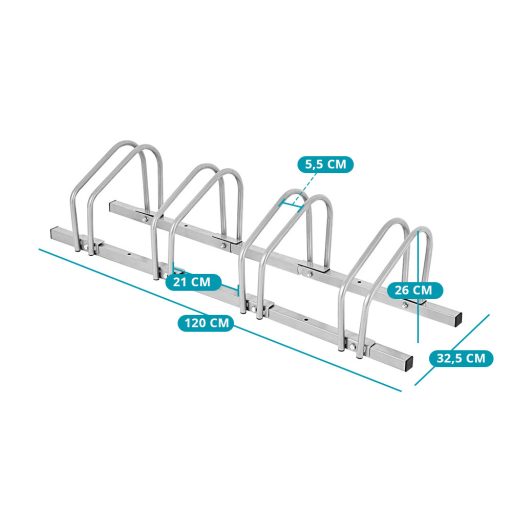 Răcitor pentru biciclete cu 4 compartimente