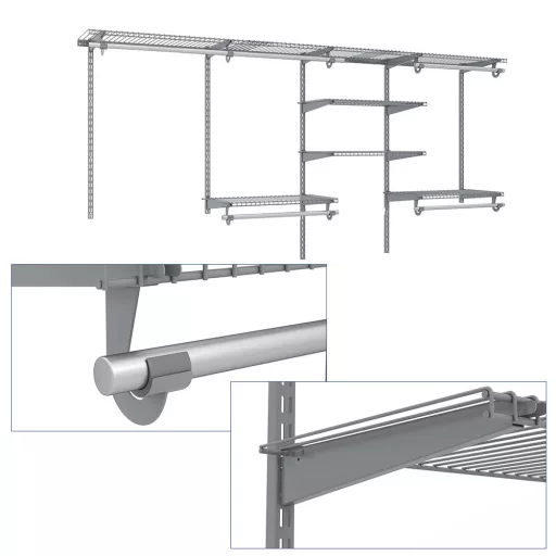 Sistem de depozitare pentru garderobă