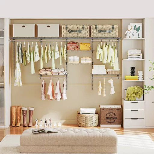 Sistem de depozitare pentru garderobă