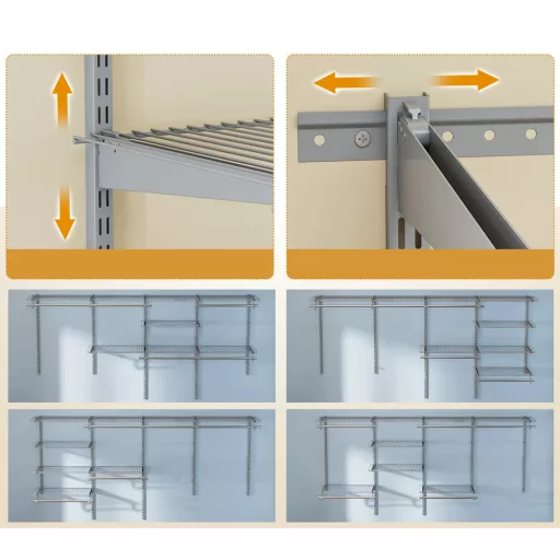 Sistem de depozitare pentru garderobă