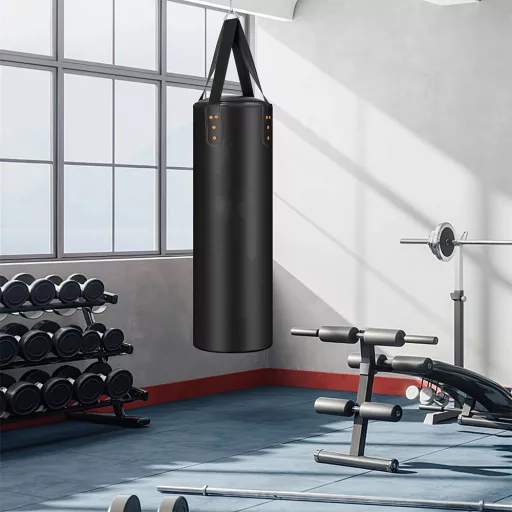 Sac de box suspendat cu 4 piese