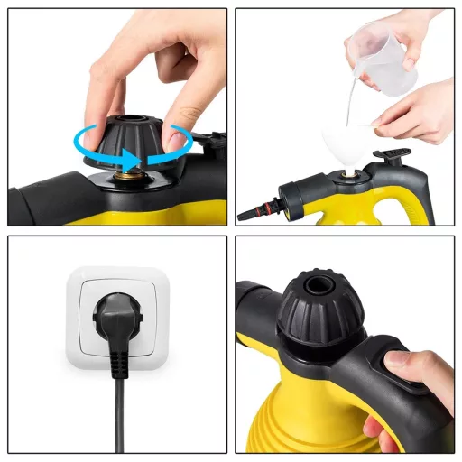 Aspirator de aburi portabil 1050 W