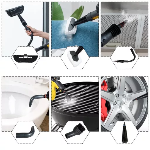 Aspirator de aburi portabil 1050 W