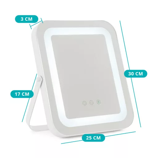 Oglindă de Machiaj LED cu Iluminare