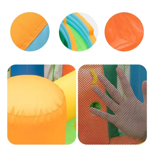 Parc Acvatic cu Tobogane Duble Inflatable