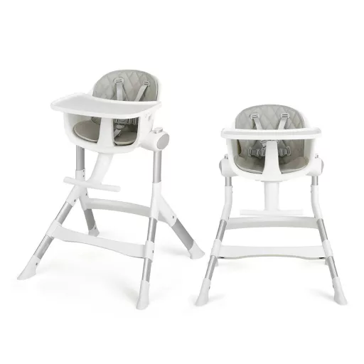 Scaun înalt pentru bebeluși cu înălțime ajustabilă
