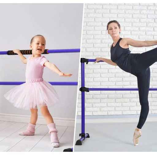 Bară dublă de balet portabilă