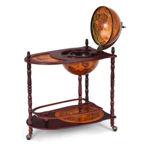 Rack de vin rotund în formă de glob