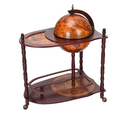 Rack de vin rotund în formă de glob