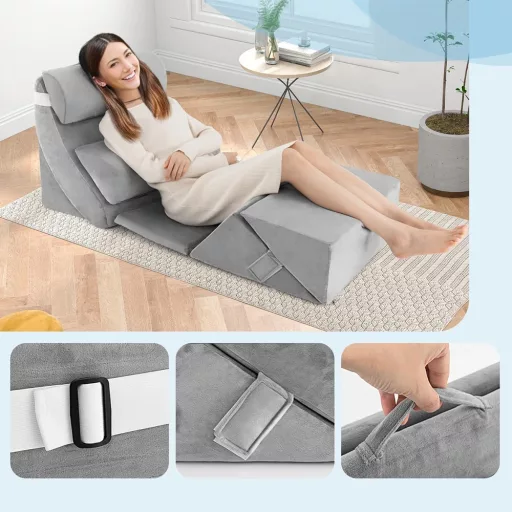 Set de perne ortopedice în formă de wedge, 7 piese