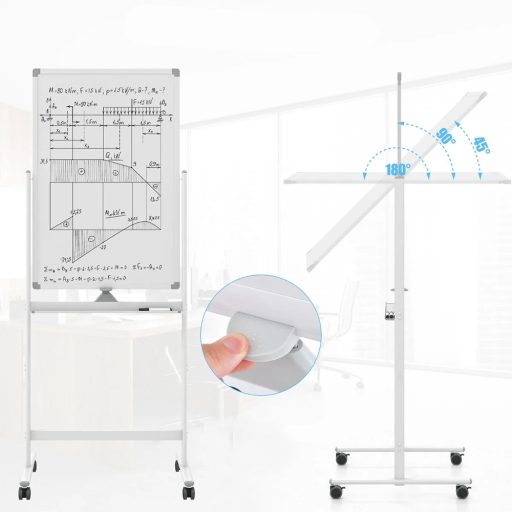 Tablă Flip Chart cu Accesorii, 60 x 90 cm