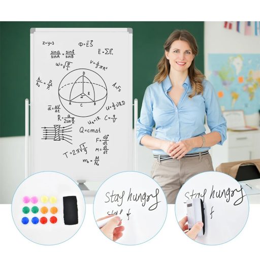 Tablă Flip Chart cu Accesorii, 60 x 90 cm