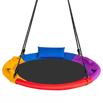 Leagăn cu cuib și perne pentru cap, 100 cm
