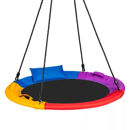 Leagăn cu cuib și perne pentru cap, 100 cm