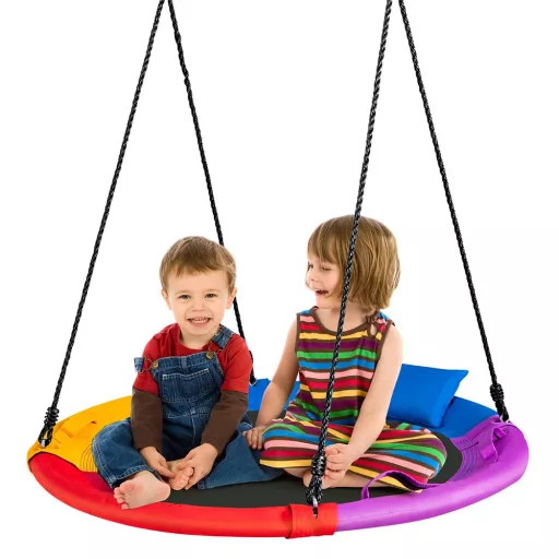 Leagăn cu cuib și perne pentru cap, 100 cm