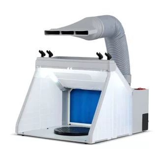 Cabina de Pictură Portabilă cu Extractor