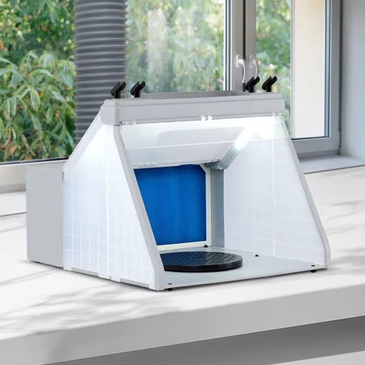 Cabina de Pictură Portabilă cu Extractor