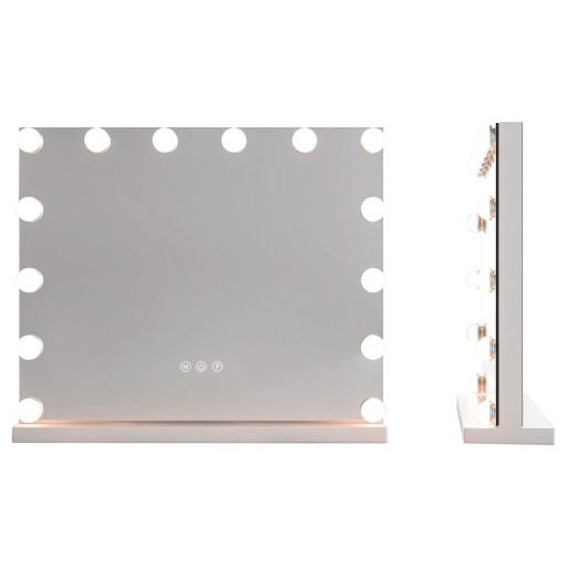 Oglindă Cosmetică de Masă cu Iluminare LED