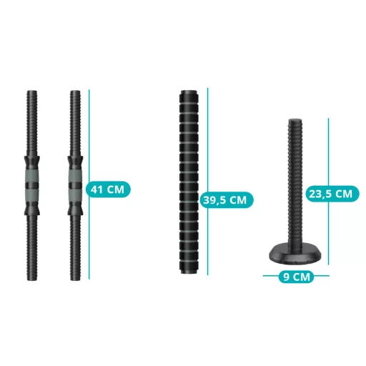 Set gantere 4-în-1