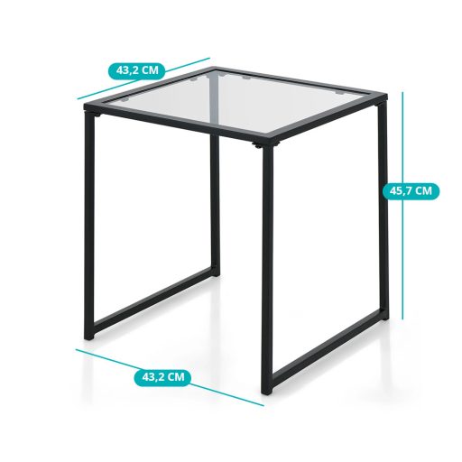 Măsuță din sticlă