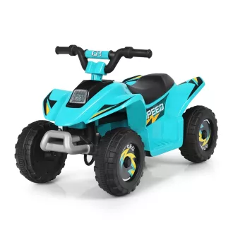 Quad pentru copii cu acumulator 6V, albastru