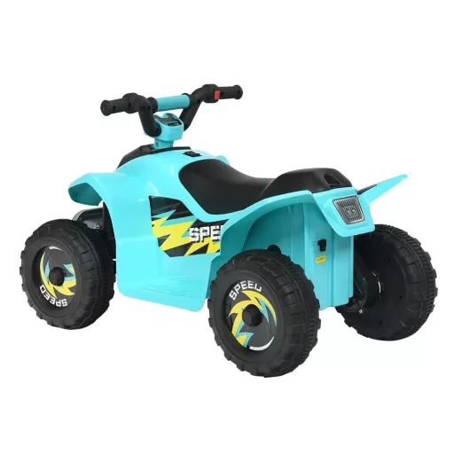 Quad pentru copii cu acumulator 6V, albastru