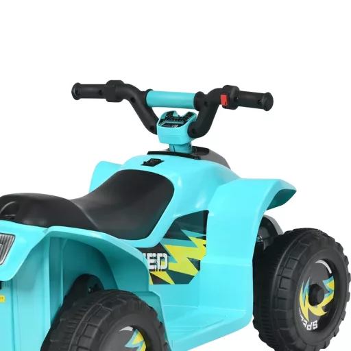 Quad pentru copii cu acumulator 6V, albastru