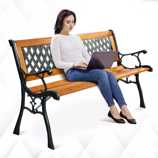 Banc de Grădină, Model cu Diamante