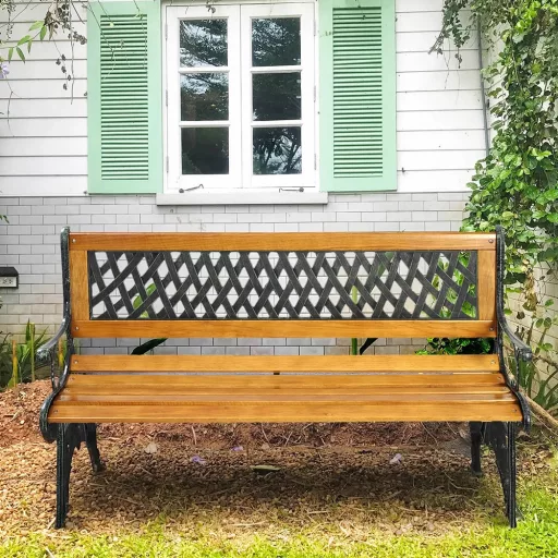 Banc de Grădină, Model cu Diamante