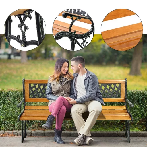 Banc de Grădină, Model cu Diamante
