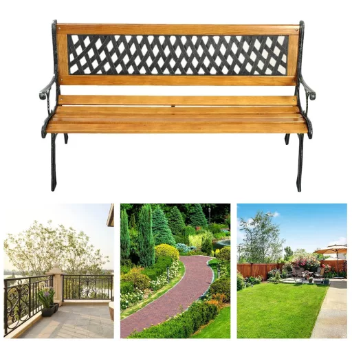 Banc de Grădină, Model cu Diamante