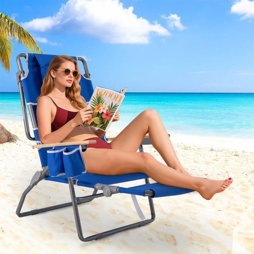 Scaun pliant 3 în 1 pentru plajă