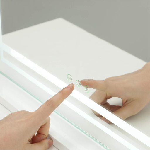 Oglindă de machiaj cu LED 58 x 12 x 48 cm