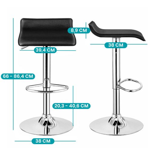 Scaun de bar fără spătar