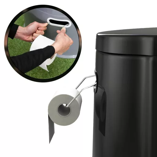 Toaletă Portabilă Neagră